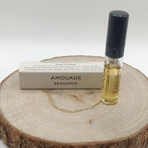 Amouage Sequence 2ml perfume tester used