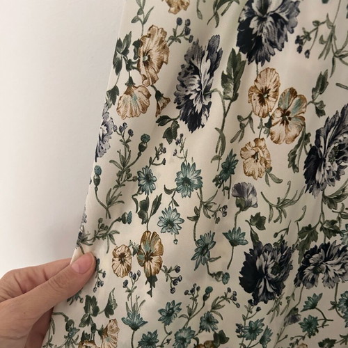 Zara long floral dress like new, multicolor, size M