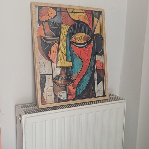 Decorative framed art print, 40x50cm