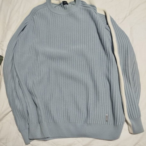 Joop! men's summer knit sweater like new, size Large, blue