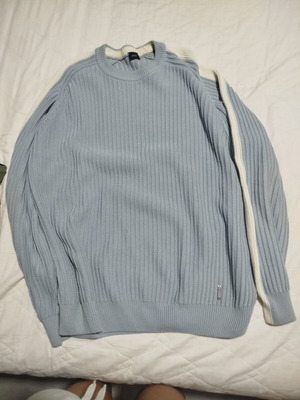 Joop! men's summer knit sweater like new, size Large, blue