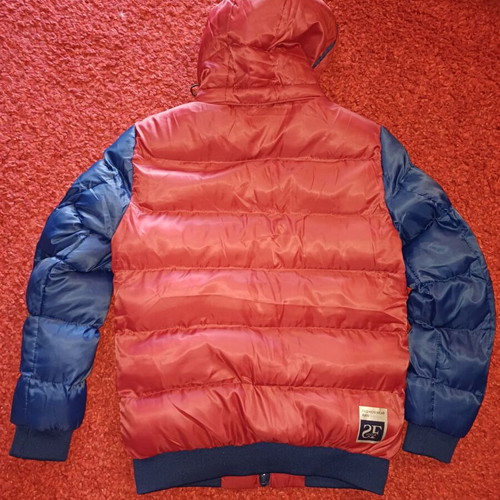 Fas Vogue 78 men's jacket used, dark red with blue