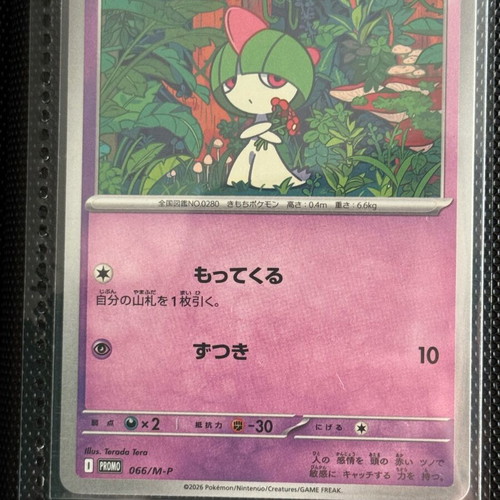 Gallade Ex #68/M-P Pokemon Japanese Promo card like new