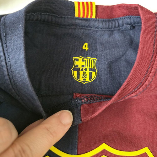 Μπλούζα FC Barcelona μεταχειρισμένη, αγόρι μέγεθος 4 ετών