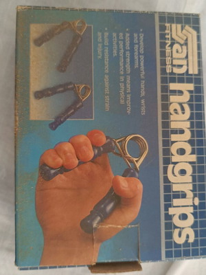 Vintage exercise hand grip pair new