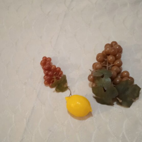 Plastic fruit decoration like new