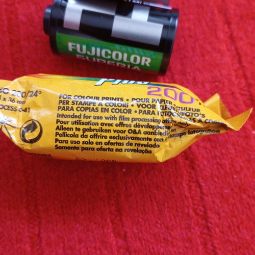 35mm film pack used with Fujifilm Superia 200 and Kodak ColorPlus