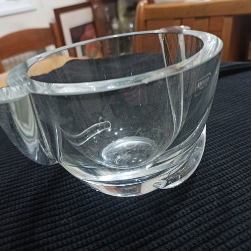 KROSNO crystal container used, Polish crystal