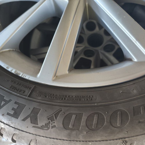 Rims 17 inches set of 4 with tires used, good condition