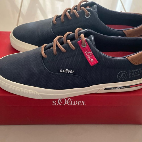 S.Oliver Casual Men's Shoes Size 42 Like New Blue