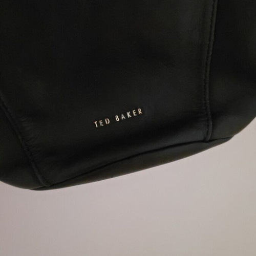 Ted Baker black leather bag used