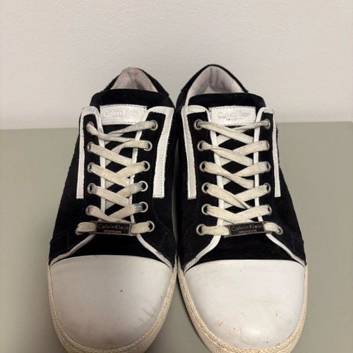 Calvin Klein men's sneakers used, black, size 43