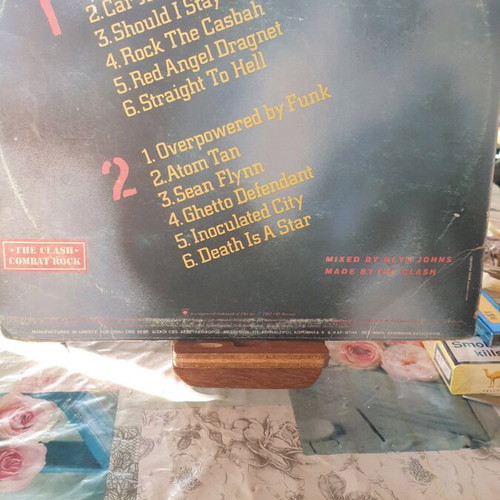 The Clash Combat Rock vinyl used, punk