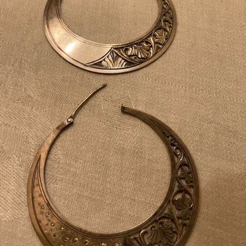 Vintage handmade earrings new, unique