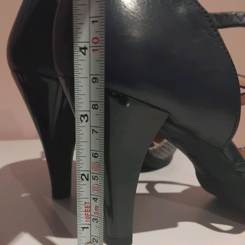 Hispanitas T-strap shoes like new, blue, size 39