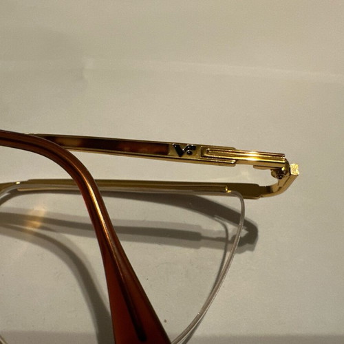 Vogue VO3031 ORO/281 Vintage Metal Eyeglass Frame with Tortoise Details