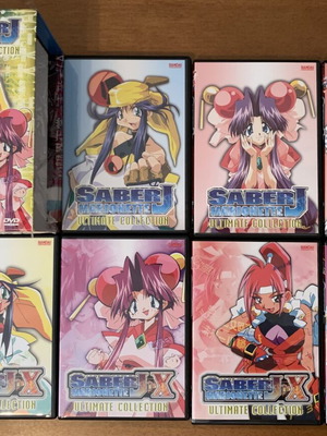 Saber Marionette DVD Limited Edition Collector's Box Set like new