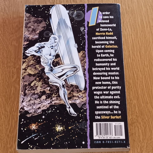 Essential Silver Surfer Trade Paperback 1998 used Marvel Comics