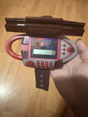 Bakugan Battle Brawlers Wrist Score BakuGauntlet Calculator used