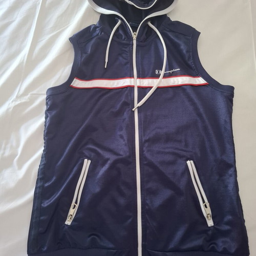 Champion women's athletic vest like new, blue, size M