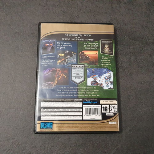 Starcraft PC game used, English version with manual