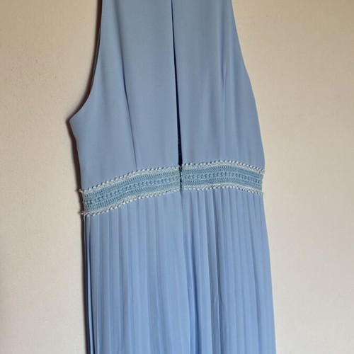 Zini long dress baby blue, like new, size M