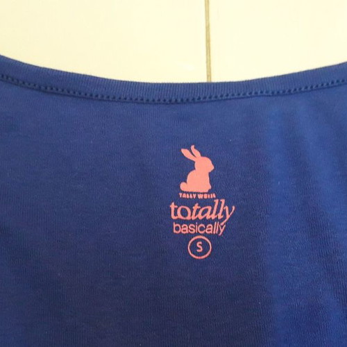 Tally Weijl blue tank top size S used