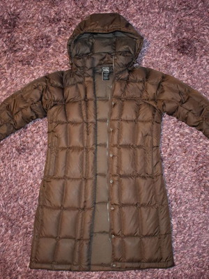 The North Face Metropolis Parka 600 size S used, brown