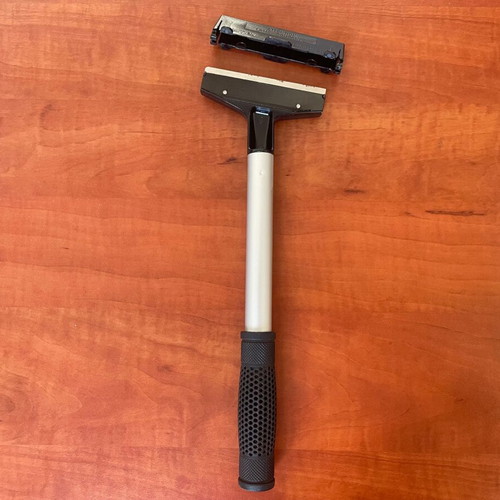Work scraper with rubber handle new for paint and floors