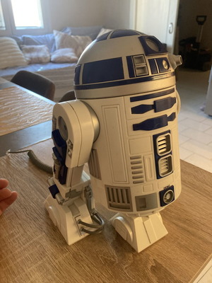 R2-D2 Star Wars collectible telephone 1999 with sounds and lights