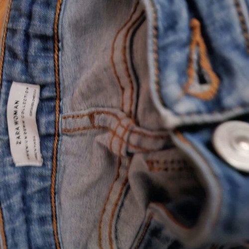 Zara denim jeans refurbished, size XS