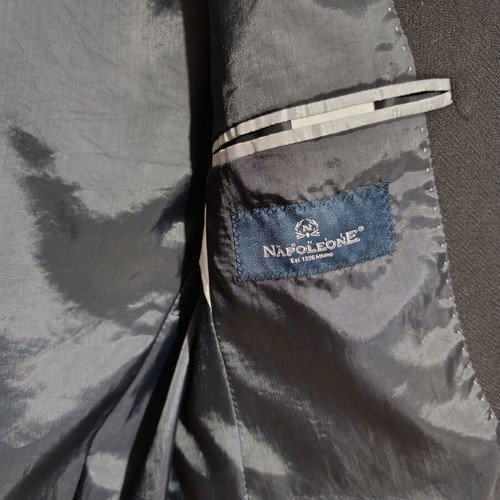 Monte Napoleone men's black jacket like new size 48