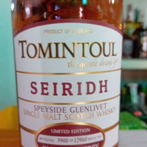 Tomintoul Seiridh Oloroso Sherry Cask whisky new, 0.7l