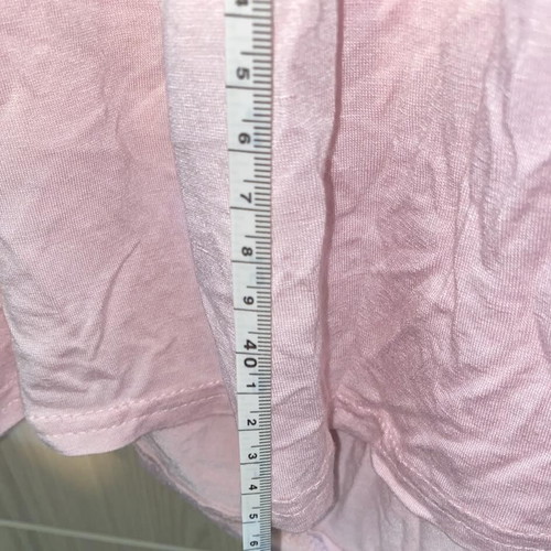 Halter top pink used with shiny details size M
