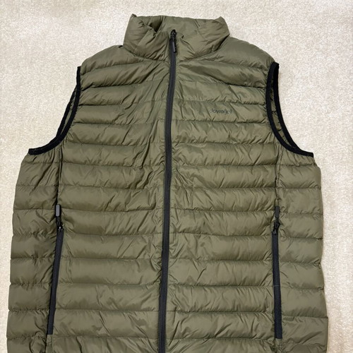 Dovrefjell Down Vest Gilet 90/10, men's XL, green