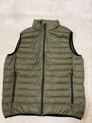 Dovrefjell Down Vest Gilet 90/10, men's XL, green