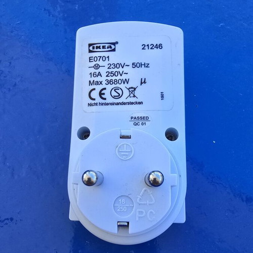 IKEA socket with timer like new, 3680 Watts max