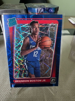 Panini Optic Brandon Boston Jr Rated Rookie κάρτα καινούργια