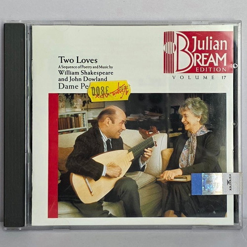 CD William Shakespeare, John Dowland - Two Loves like new