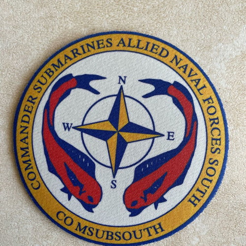 Patch Commander Submarines forces 2 pieces like new