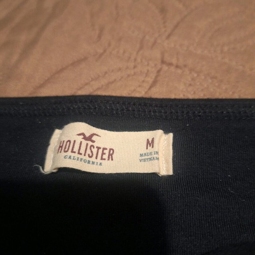 Hollister black leggings like new, size M