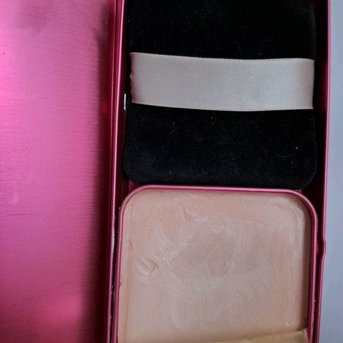 Benefit Bathina body balm like new with iridescence in metal box