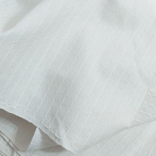 White fabric piece new, woven type for tablecloth or other uses