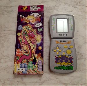 King Master game φορητο handheld tetris vintage ( retro , vintage ) χρωματος γκρι tetris