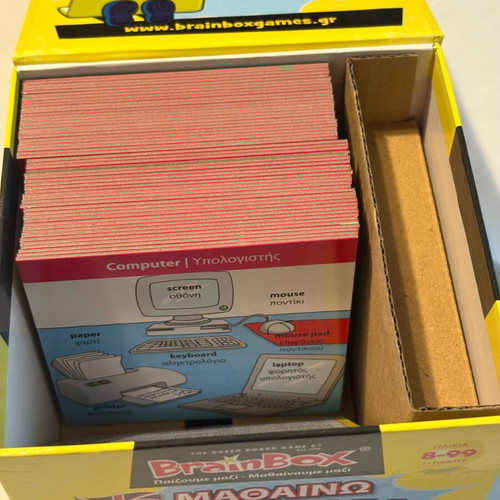 BrainBox Learn English Board Game new
