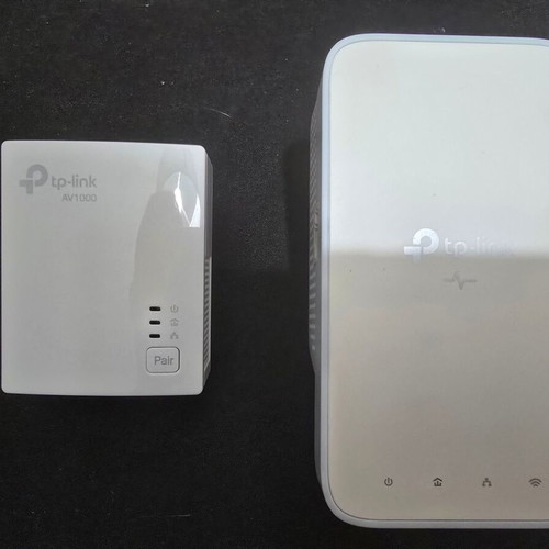 TP-LINK TL-WPA7517 KIT v1 Powerline double used, Wi-Fi 5 and Gigabit Ethernet port