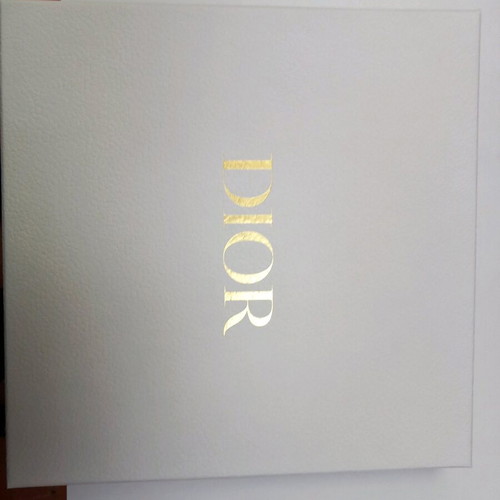 Christian Dior empty boxes white color new