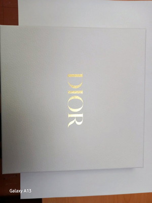 Christian Dior empty boxes white color new