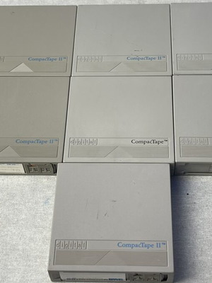 Compaq Digital CompactTape II DLT κασέτες backup μεταχειρισμένες, σετ 7