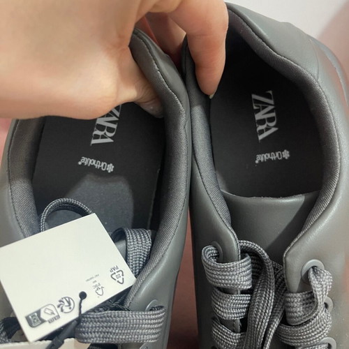 Zara men’s grey sneakers new, size 42